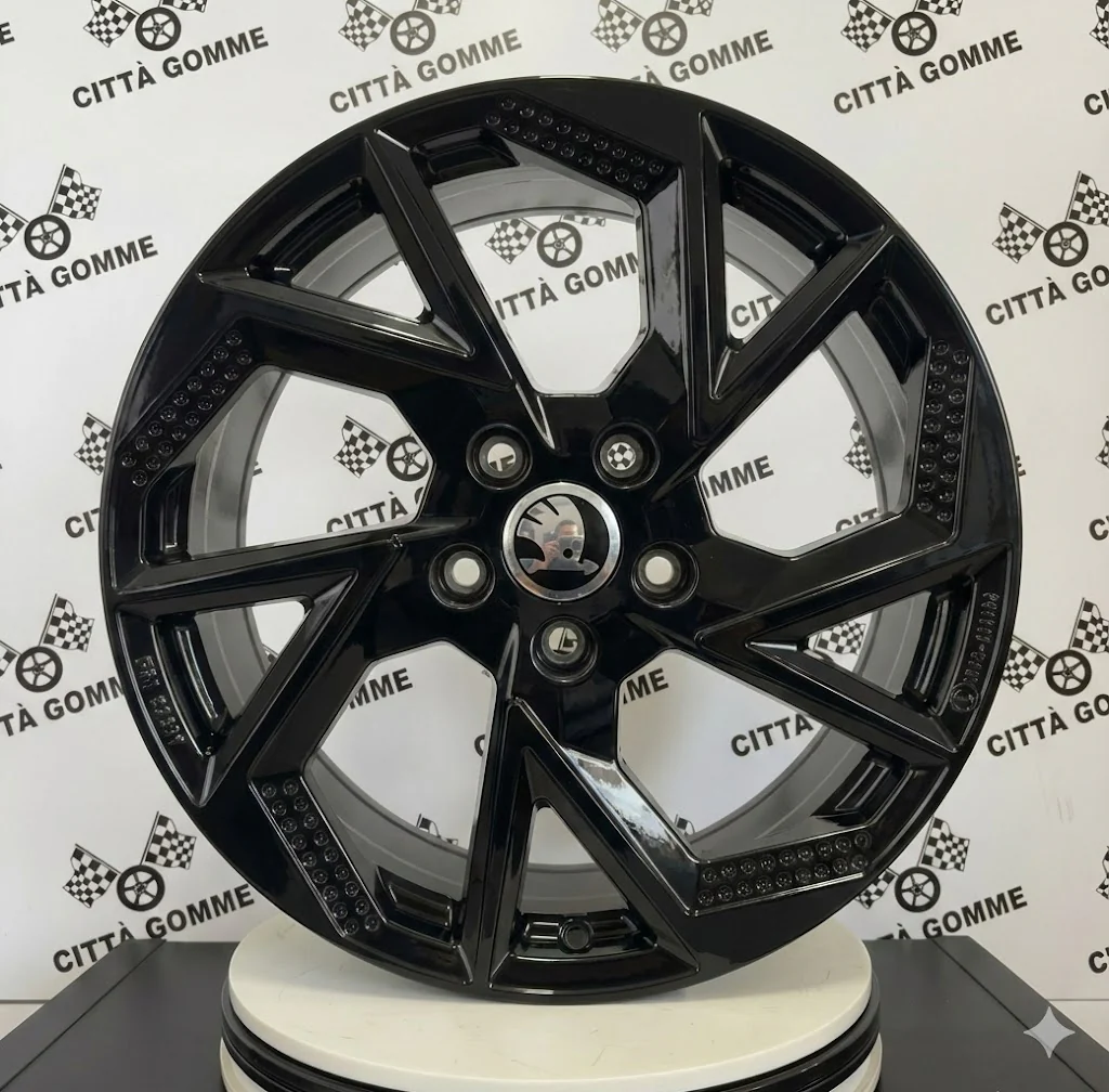 Set 4 Cerchi in lega DEZENT AP per SKODA KAROQ OCTAVIA SUPERB YETI - Image 3