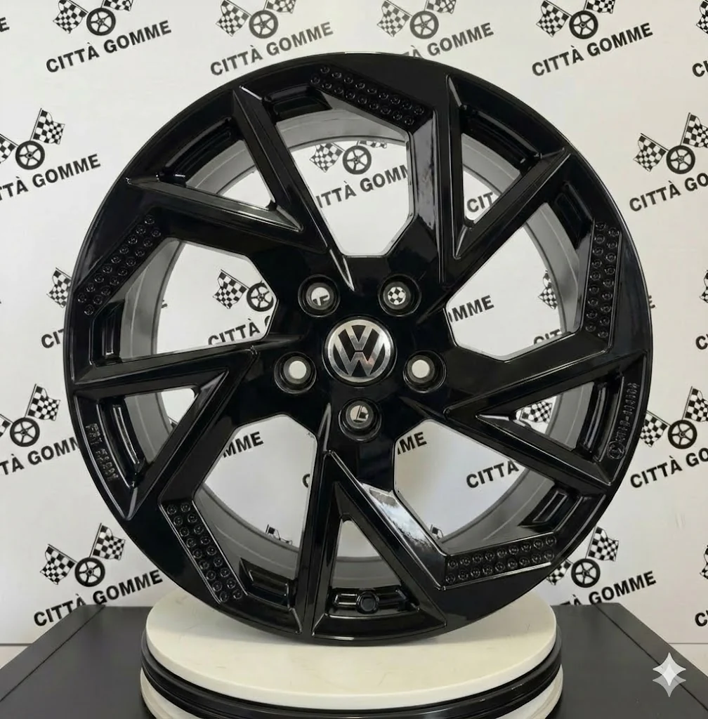 Set 4 Cerchi in lega DEZENT AP per VOLKSWAGEN POLO FOX TAIGO T-CROSS - Image 3