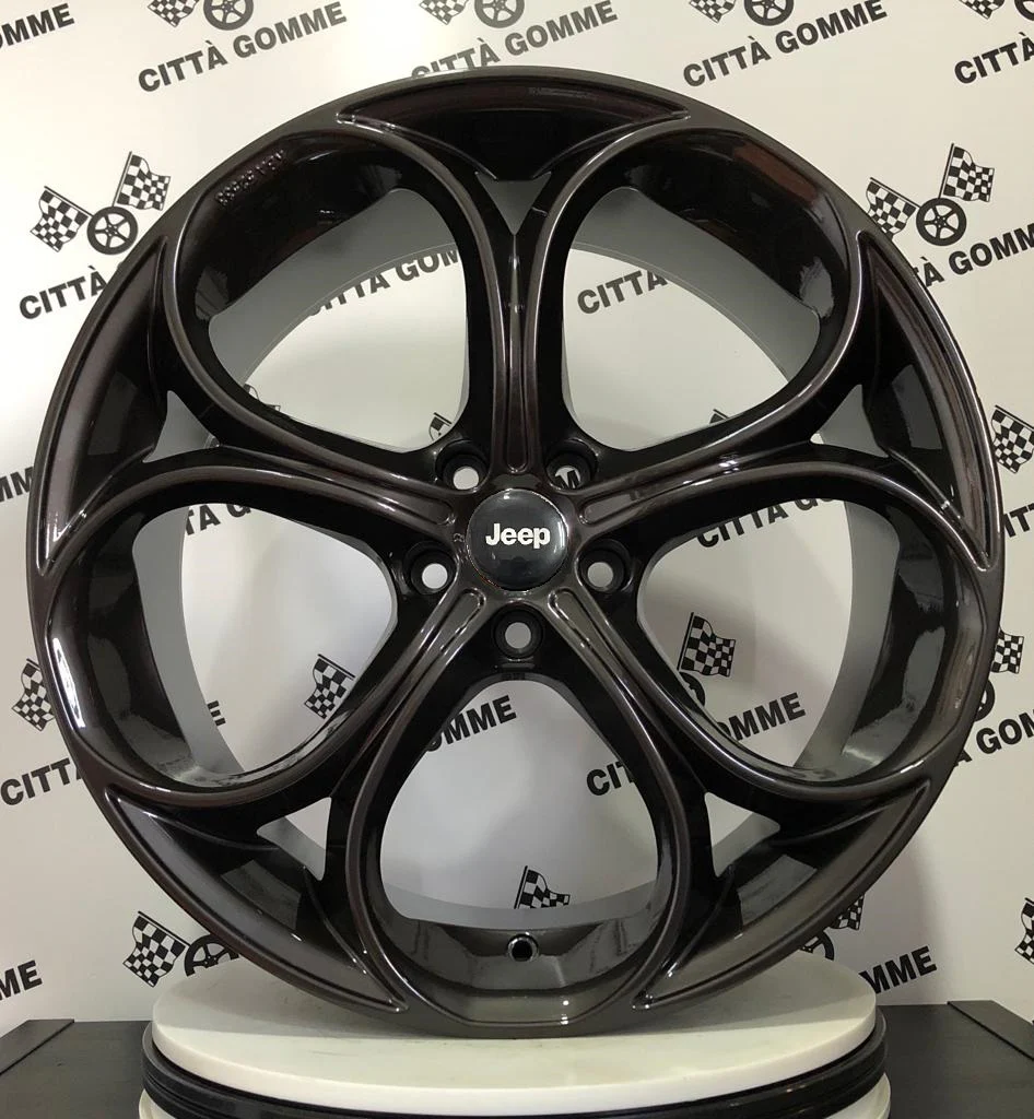 Set da 4 Cerchi in lega Drake per Jeep Renegade Compass Cherokee - Image 3