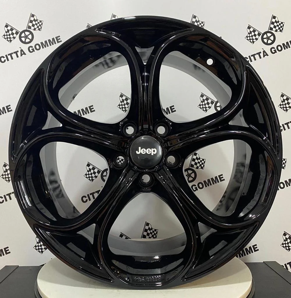 Set da 4 Cerchi in lega Drake per Jeep Renegade Compass Cherokee - Image 4