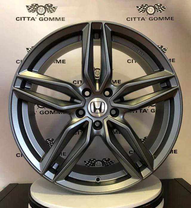 Set 4 Cerchi in lega Fasten per Honda Accord Civic Cr-v Cr-z Fr-v Hr-v - Image 2