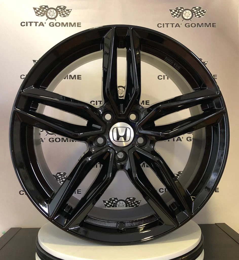 Set 4 Cerchi in lega Fasten per Honda Accord Civic Cr-v Cr-z Fr-v Hr-v - Image 3