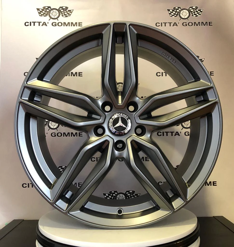 Set 4 Cerchi in lega Fasten per Mercedes Classe C E M ML SL GLC GLK SLK CLS GLE IN DOPPIA MISURA - Image 2