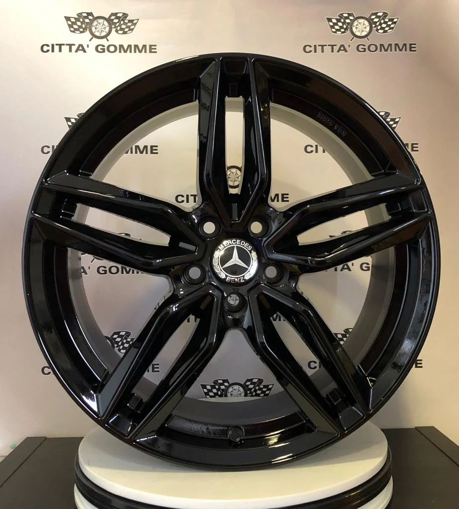 Set 4 Cerchi in lega Fasten per Mercedes Classe C E M ML SL GLC GLK SLK CLS GLE IN DOPPIA MISURA - Image 3