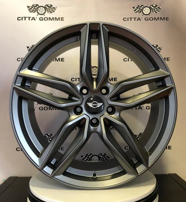 Set 4 Cerchi in lega Fasten per Mini Countryman dal 2017 Clubman Cooper One dal 2014 - Image 2