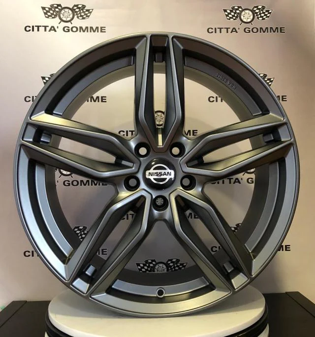 Set da 4 Cerchi in lega Fasten per Nissan Juke Quashqai x-Trail Pulsar Leaf e-NV200 - Image 2