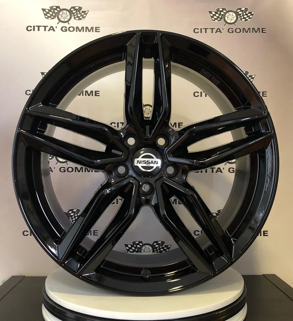 Set da 4 Cerchi in lega Fasten per Nissan Juke Quashqai x-Trail Pulsar Leaf e-NV200 - Image 3