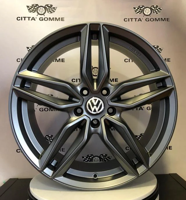 Set 4 Cerchi in lega Fasten per Volkswagen Golf 5 6 7 8 T-Roc Tiguan Eos Touran Caddy Jetta Beetle Sharan ID3 ID4 ID6 - Image 2