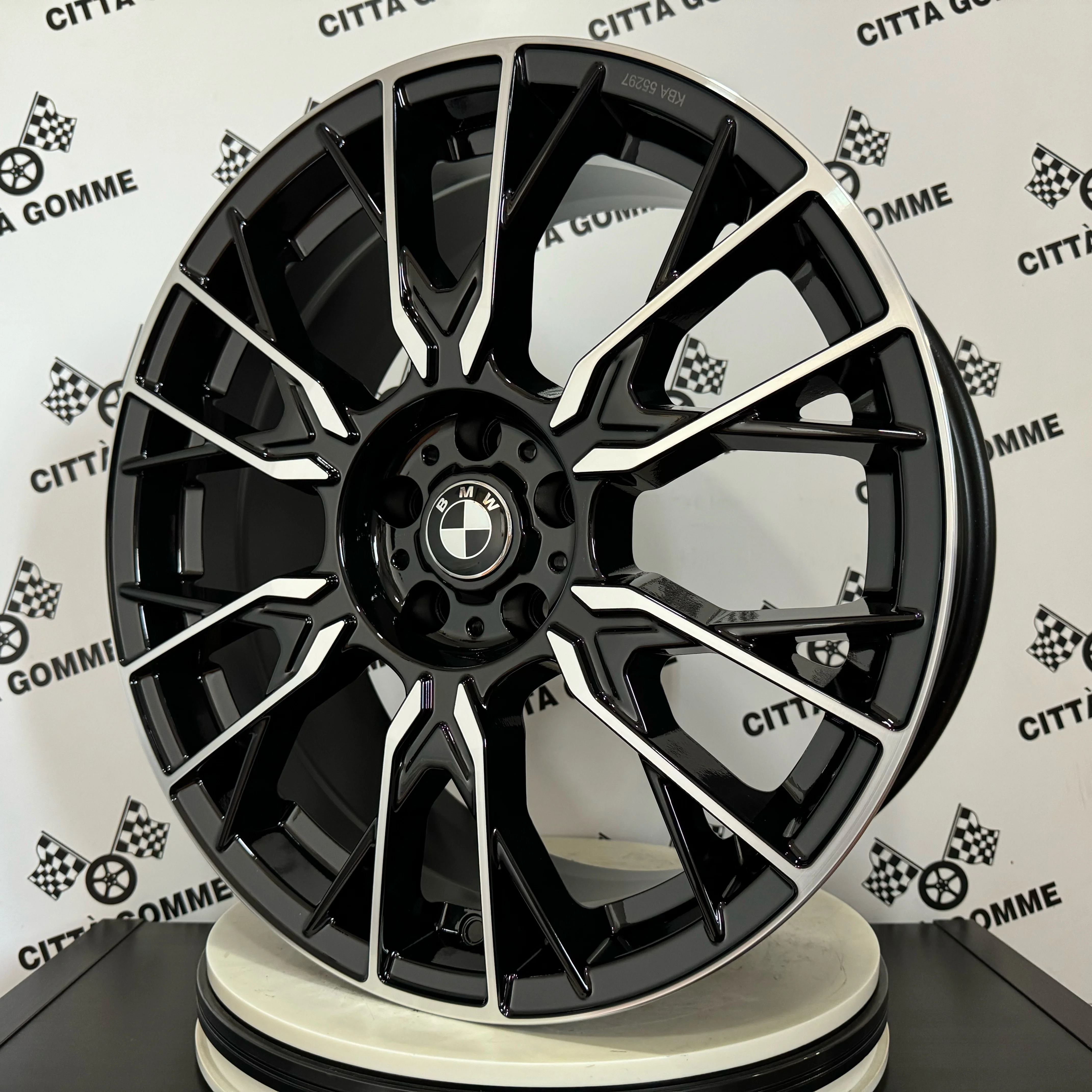 Set 4 Cerchi in lega Fender per BMW X1 2015> X2 X3 X4 Serie 5 2017> Serie 1 2 3 4 5 6 7 8 X5 X6 2019> Serie 2 Active / Gran Tourer - Image 2