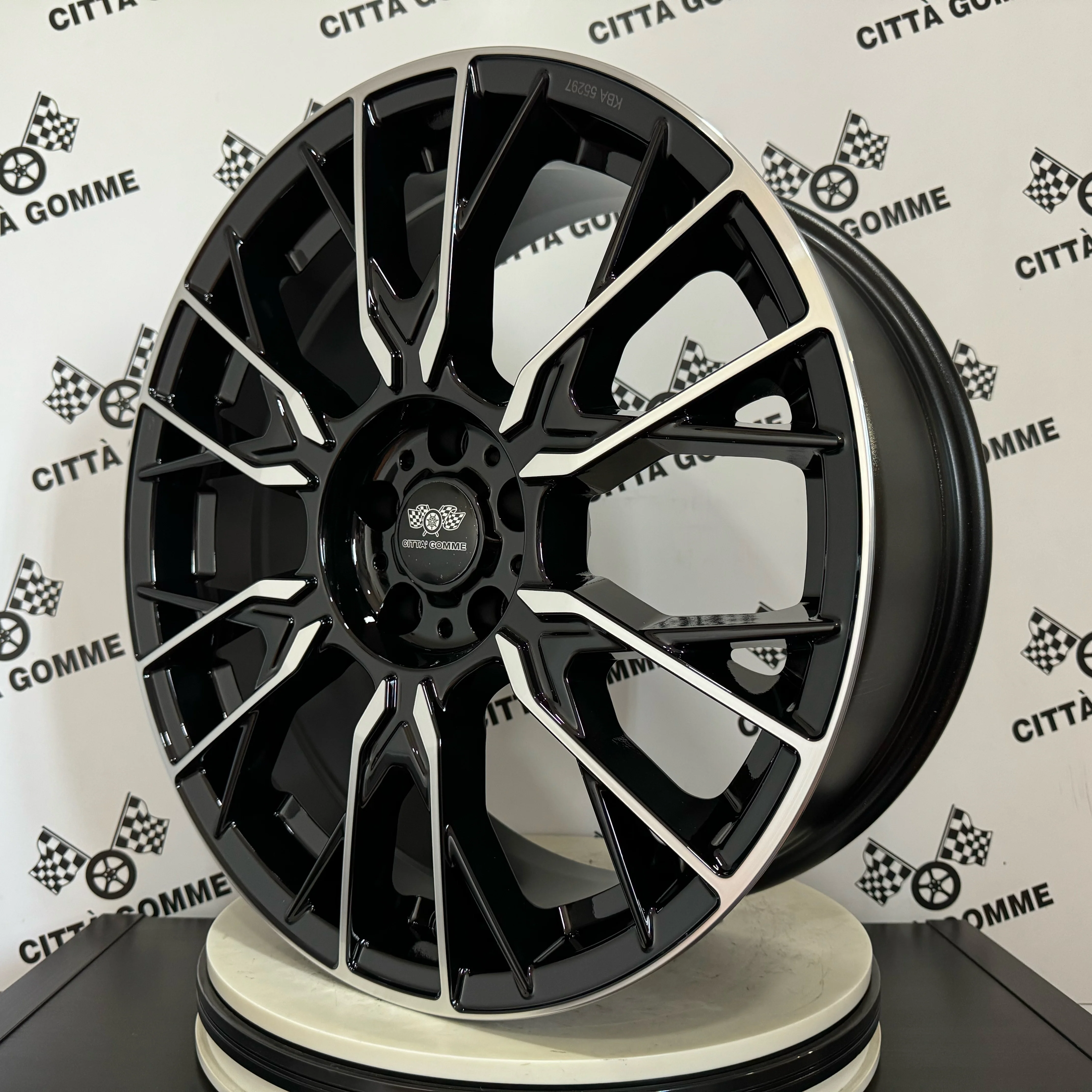 Set 4 Cerchi in lega Fender per Mercedes Classe E S GL GLC GLE GLS EQE EQS IN DOPPIA MISURA - Image 2