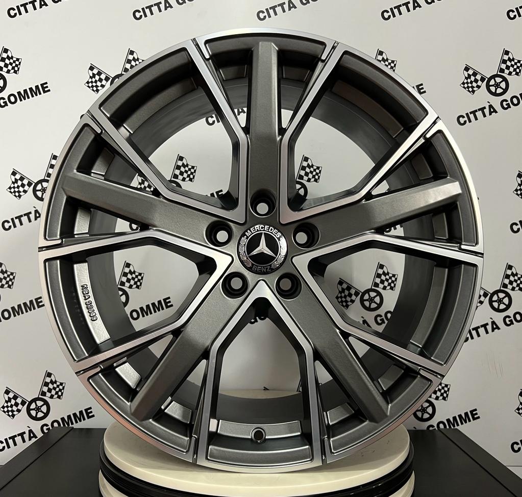 Set 4 Cerchi in lega Gunner per Mercedes Classe A B C E CLA GLA GLB VITO GLK GLE GLC - Image 5