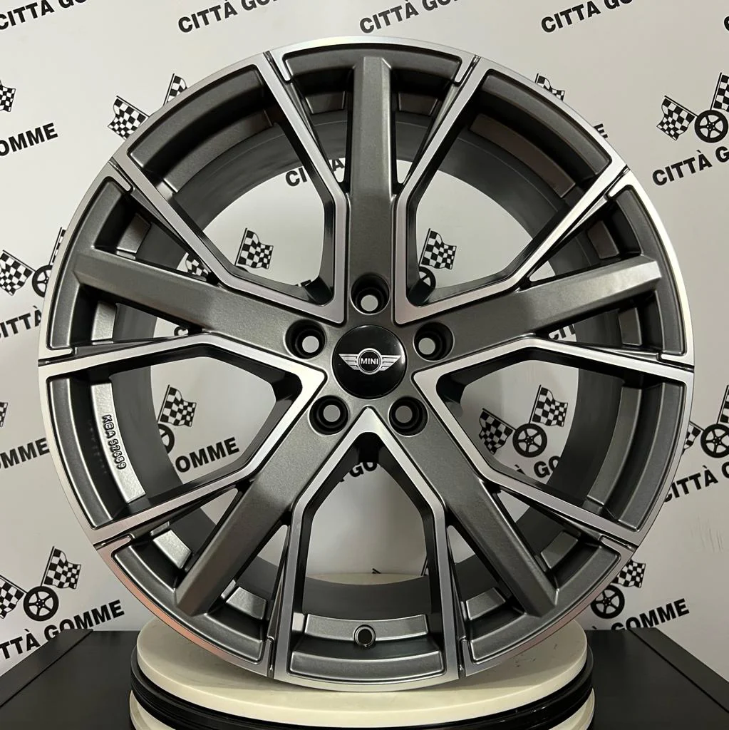 Set 4 Cerchi in lega Gunner per Mini Countryman dal 2017 Clubman Cooper One dal 2014 - Image 5