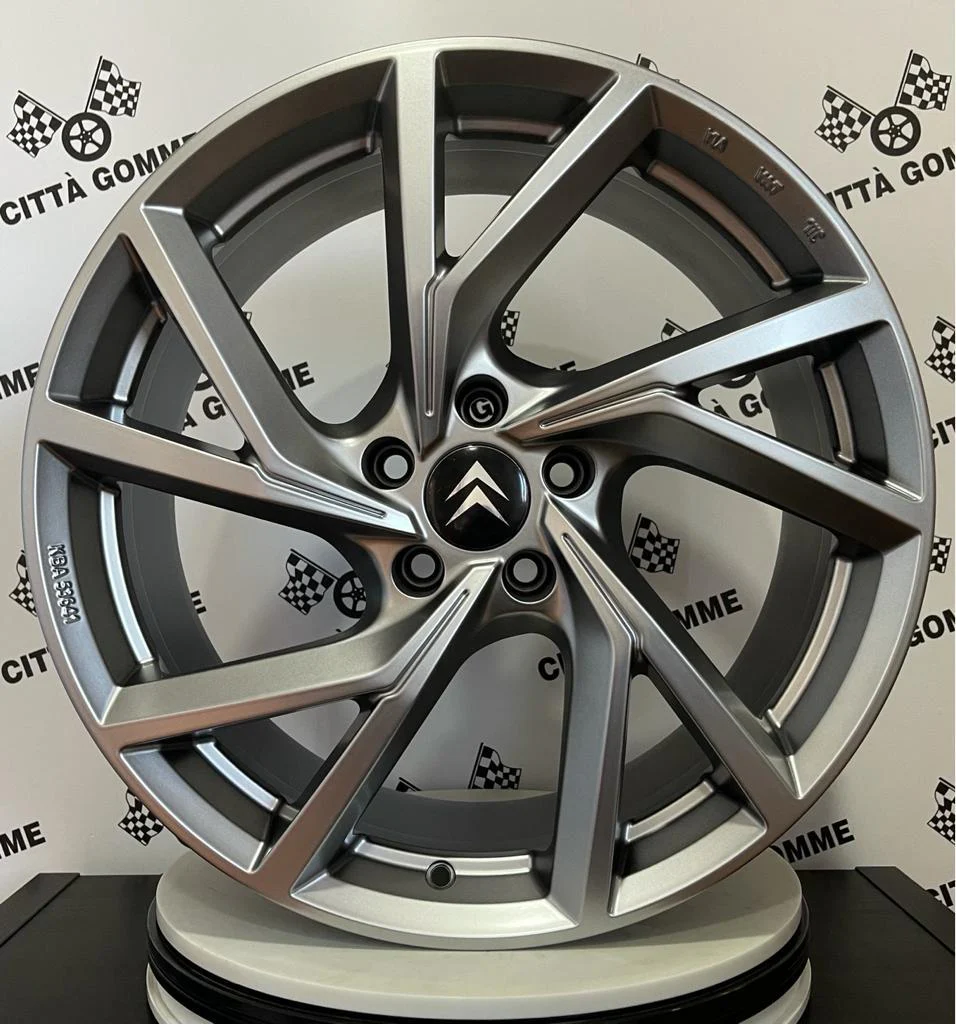 Set 4 Cerchi in lega Kassel per Citroen C4 Aircross C-Crosser - Image 3