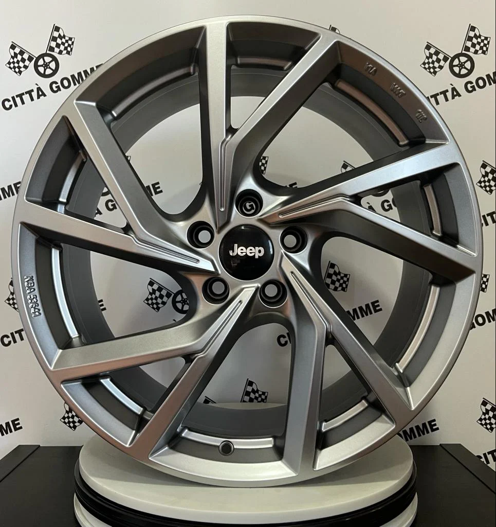 Set da 4 Cerchi in lega Kassel per Jeep Renegade Compass Cherokee - Image 3