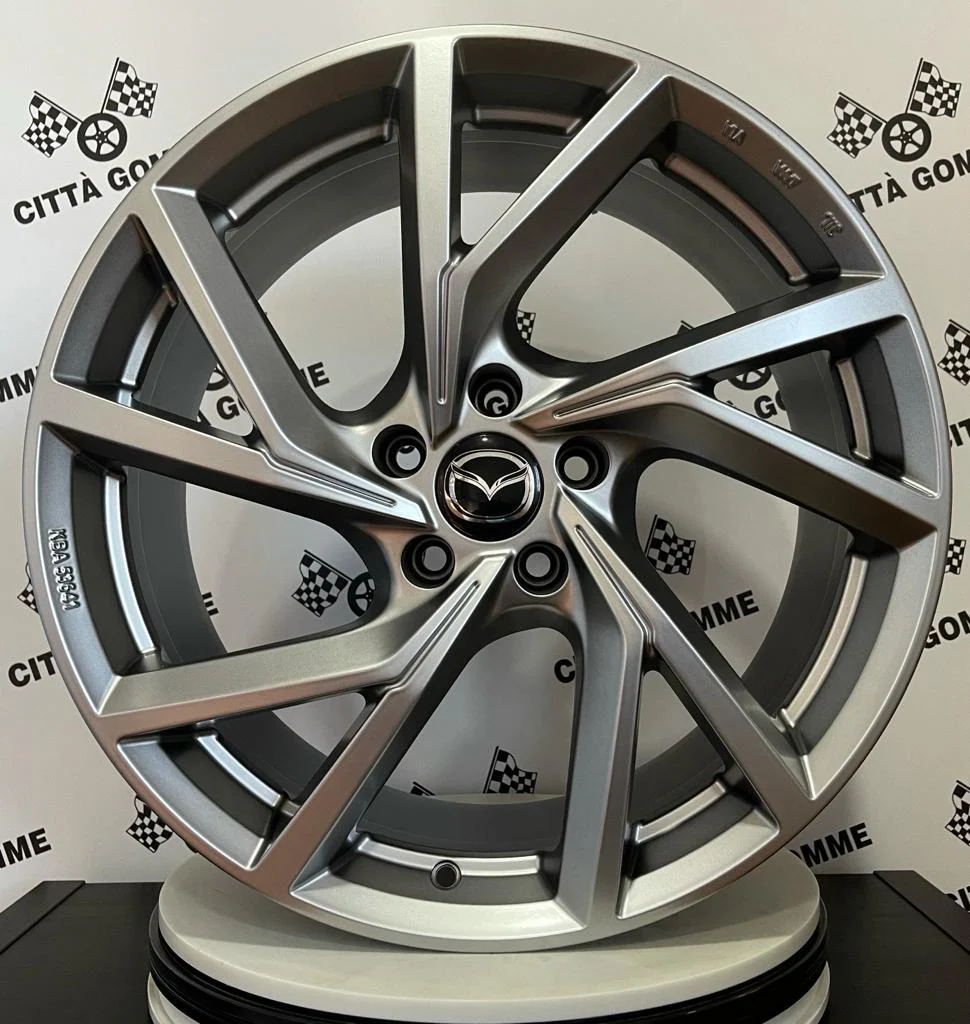 Set 4 Cerchi in lega Kassel per Mazda 3 4 5 6 Cx-3 Cx-5 Cx-7 Cx-30 Mx-5 3 Rx-8 - Image 3