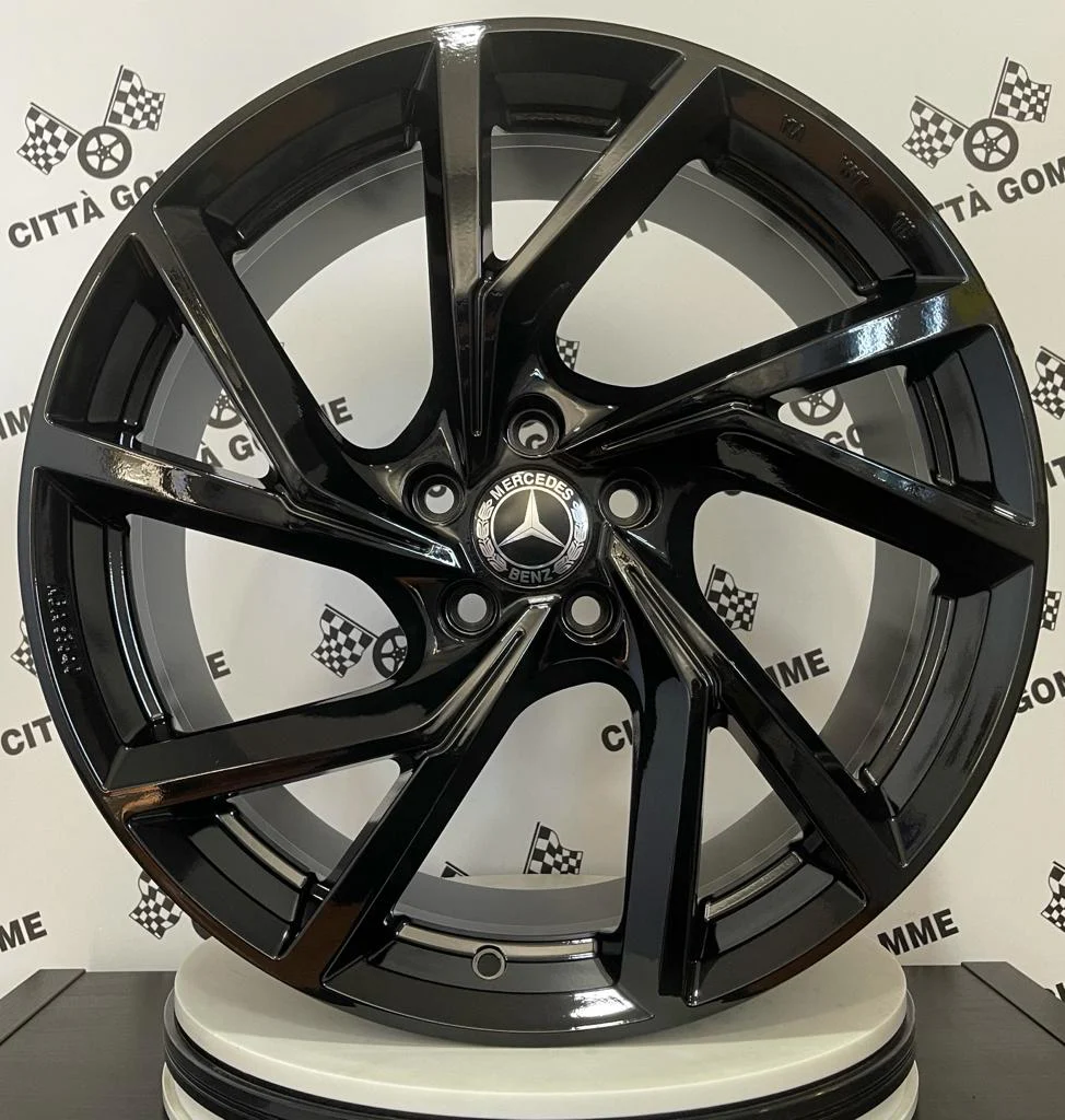 Set 4 Cerchi in lega Kassel per Mercedes Classe A B C E CLA GLA GLB VITO GLK GLE GLC - Image 2