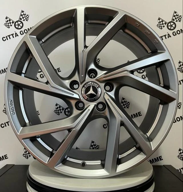Set 4 Cerchi in lega Kassel per Mercedes Classe A B C E CLA GLA GLB VITO GLK GLE GLC - Image 3
