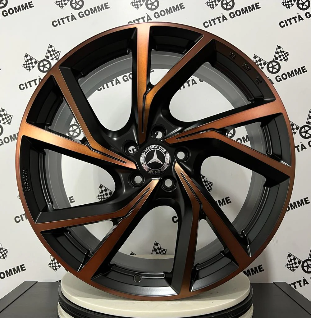 Set 4 Cerchi in lega Kassel per Mercedes Classe A B C E CLA GLA GLB VITO GLK GLE GLC - Image 5