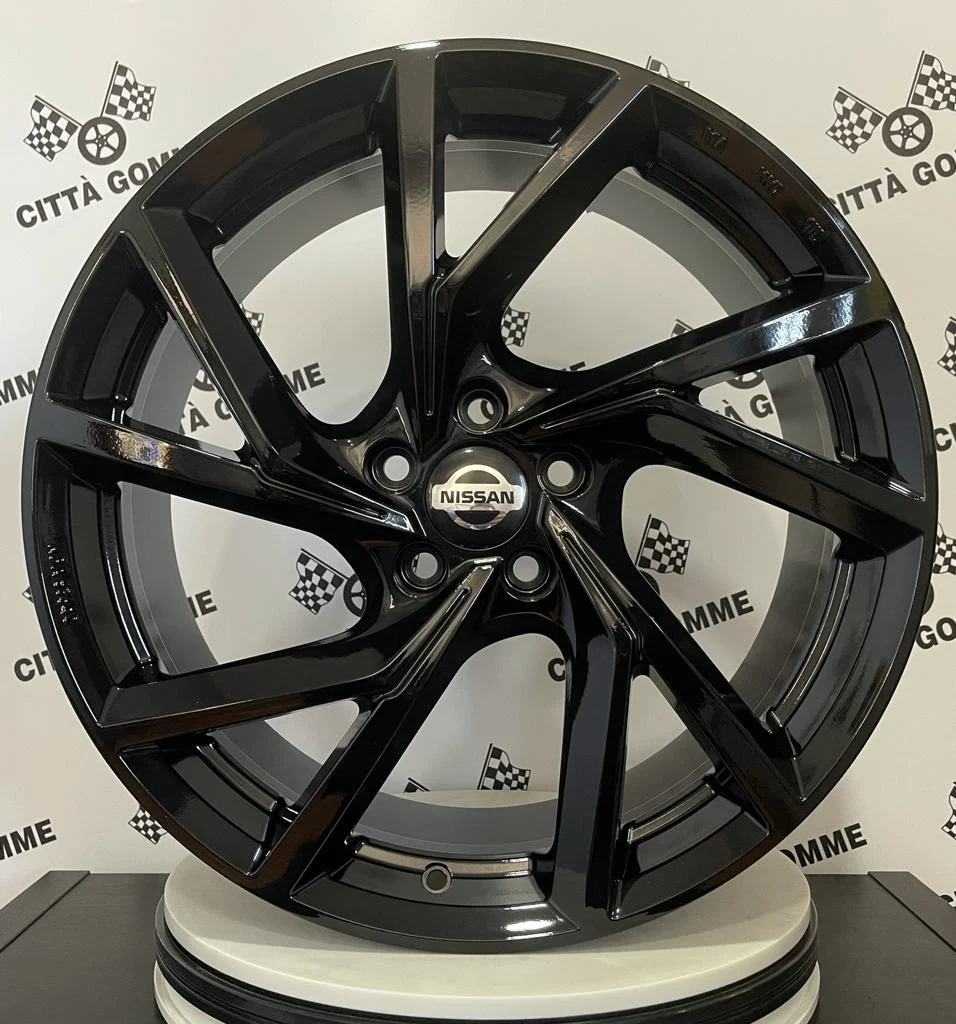 Set da 4 Cerchi in lega Kassel per Nissan Juke Quashqai x-Trail Pulsar Leaf e-NV200 - Image 2