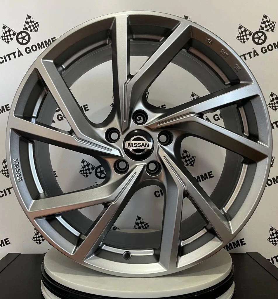 Set da 4 Cerchi in lega Kassel per Nissan Juke Quashqai x-Trail Pulsar Leaf e-NV200 - Image 3