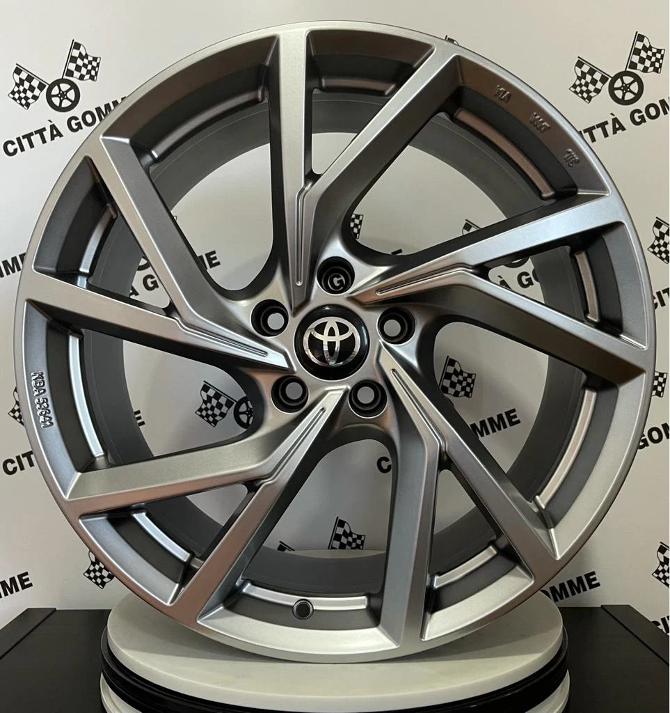 Set 4 Cerchi in lega Kassel per Toyota Auris Avensis C-hr Corolla Prius Rav4 Verso Camry Mirai - Image 3