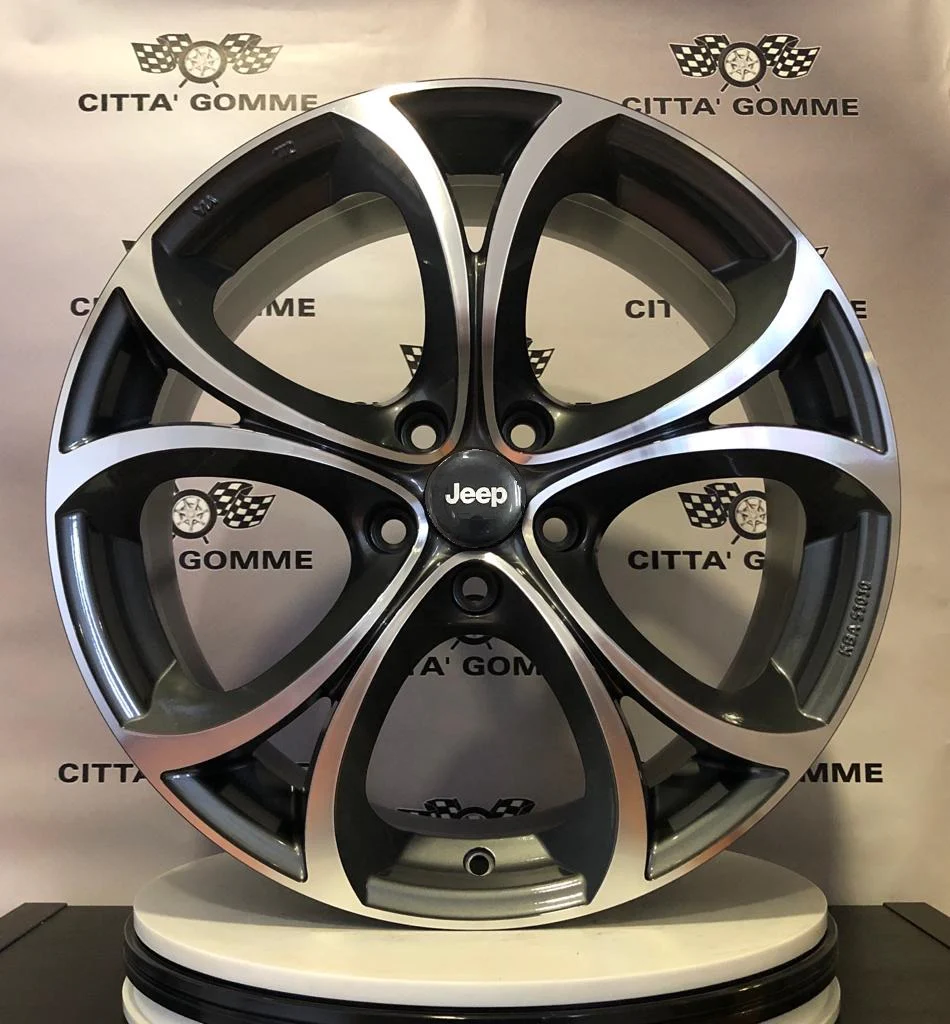 Set 4 Cerchi in lega Lario per Jeep Renegade Compass Cherokee - Image 2