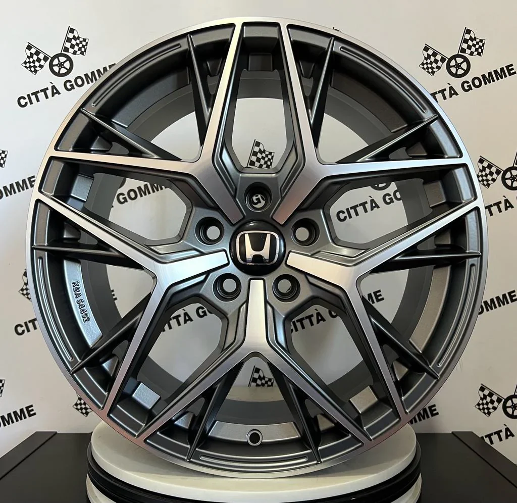 Set 4 Cerchi in lega Lunica per Honda Accord Civic Cr-v Cr-z Fr-v Hr-v Honda-e - Image 2