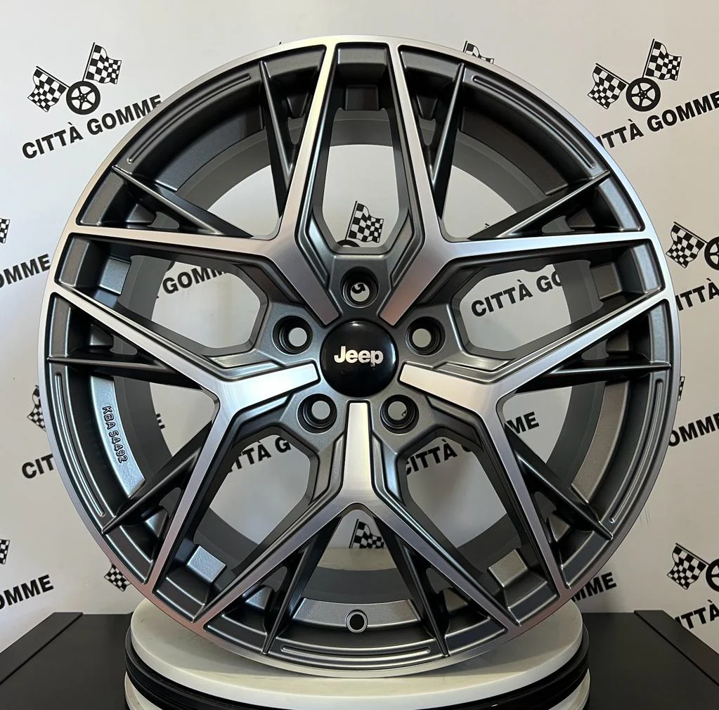Set 4 Cerchi in lega Lunica per Jeep Renegade Compass Cherokee - Image 2