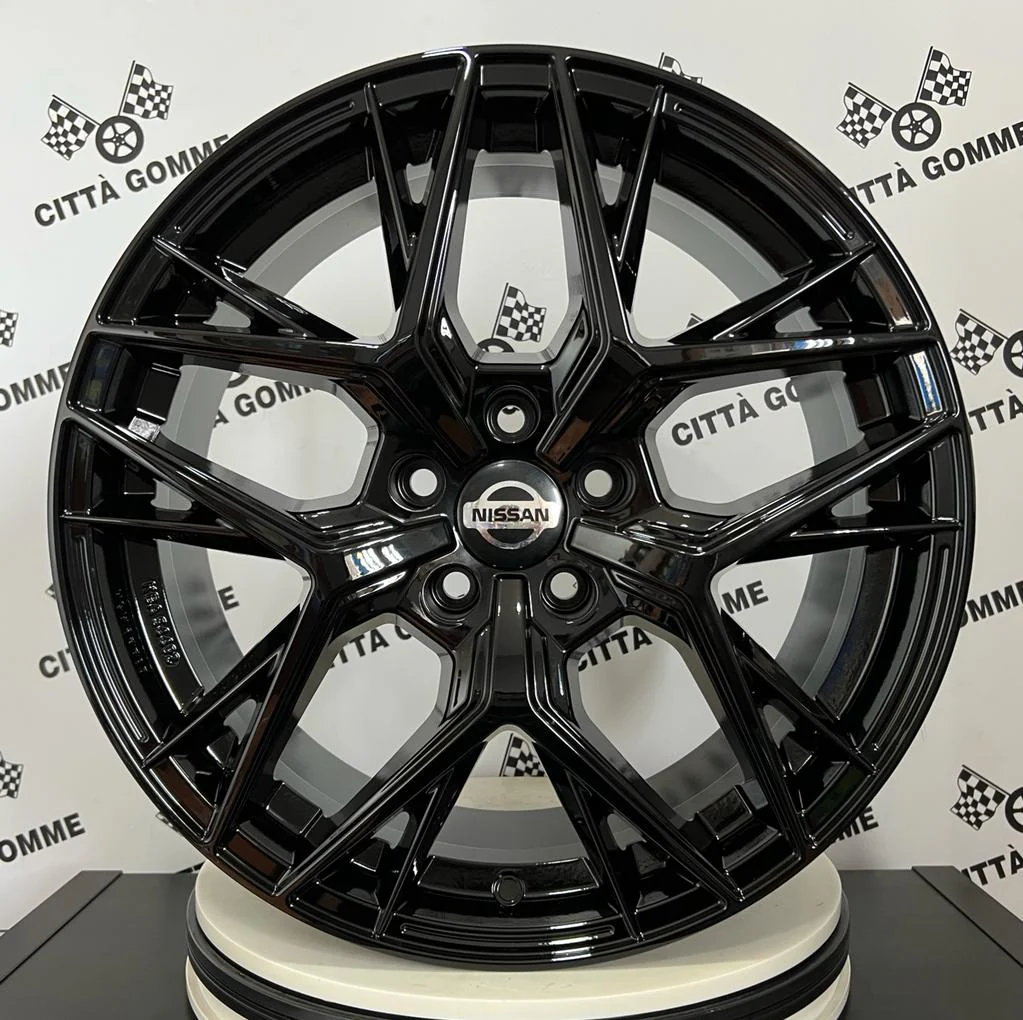 Set 4 Cerchi in lega Lunica per Nissan Juke Quashqai x-Trail Pulsar Leaf e-NV200 Ariya - Image 3