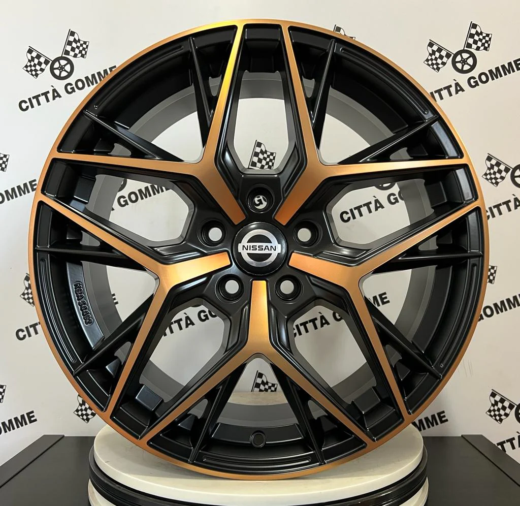 Set 4 Cerchi in lega Lunica per Nissan Juke Quashqai x-Trail Pulsar Leaf e-NV200 Ariya - Image 4