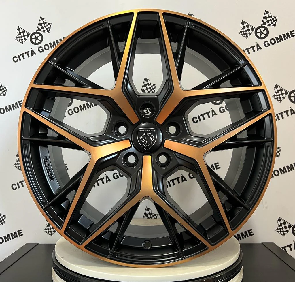 Set 4 Cerchi in lega Lunica per Peugeot 3008 308 407 5008 508 607 GT Line - Image 4