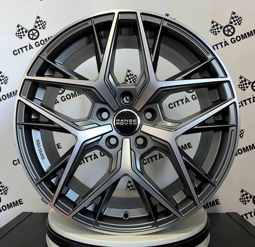 Set 4 Cerchi in lega Lunica per Range Rover Evoque Freelander II Velar Discovery Sport - Image 2