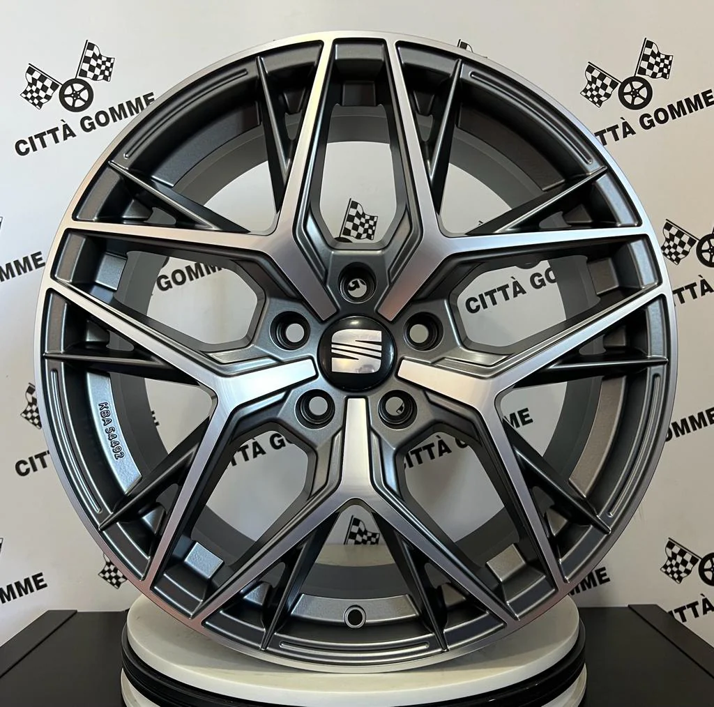 Set 4 Cerchi in lega Lunica per Seat Alhambra Ateca Altea Exeo Leon Tarraco - Image 2