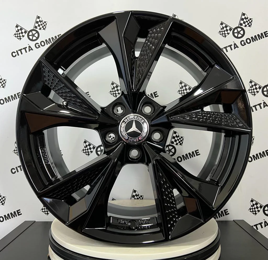 Set 4 Cerchi in lega Luster per Mercedes Classe A B C E CLA GLA GLB VITO GLK GLE GLC - Image 3