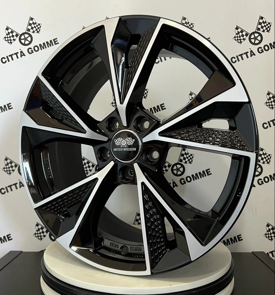 Set 4 Cerchi in lega Luster per Volkswagen Golf 5 6 7 8 T-Roc Tiguan Eos Touran Caddy Jetta Beetle Sharan ID3 ID4 ID6c Tiguan Eos Touran Caddy Jetta Beetle Sharan ID3 ID4 ID6 - Image 2