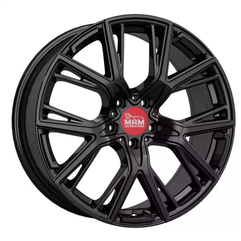 Set 4 Cerchi in lega MAM B4 per Volkswagen Golf 5 6 7 8 T-Roc Tiguan Eos Touran Caddy Jetta Beetle Sharan ID3 - Image 4