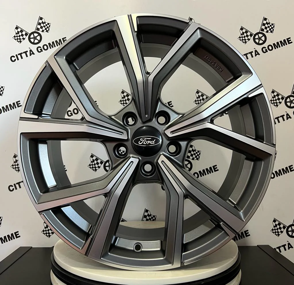 Set 4 Cerchi in lega Mentor per Ford C-Max Focus Kuga Mondeo S-Max Puma - Image 3