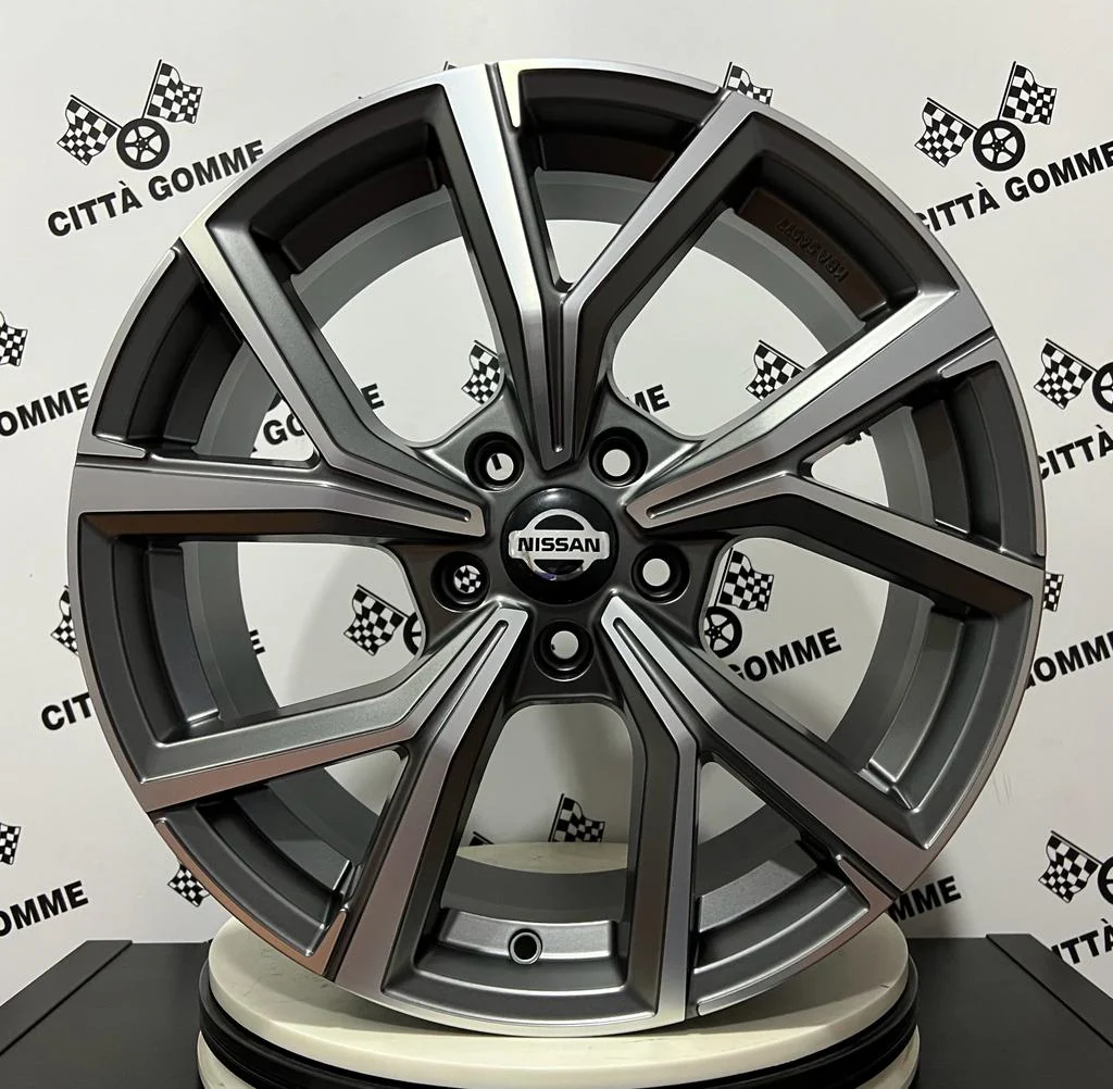 Set 4 Cerchi in lega Mentor per Nissan Juke Quashqai x-Trail Pulsar Leaf e-NV200 - Image 3