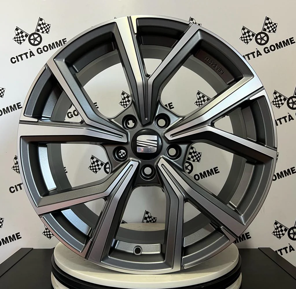 Set 4 Cerchi in lega Mentor per SEAT ALHAMBRA ATECA EXEO LEON TARRACO - Image 3