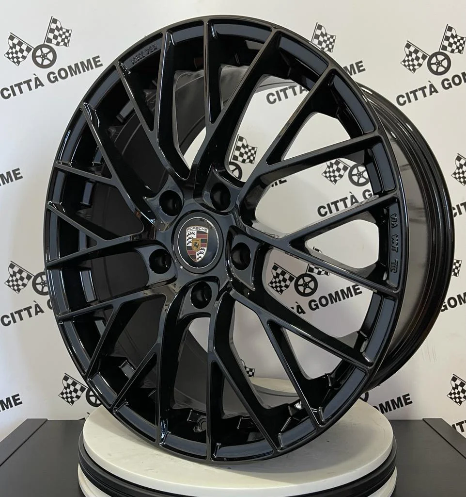 Set da 4 Cerchi in lega Monaco per Porsche 718 Boxster Cayman 911 Cayenne Taycan Panamera IN DOPPIA MISURA - Image 2