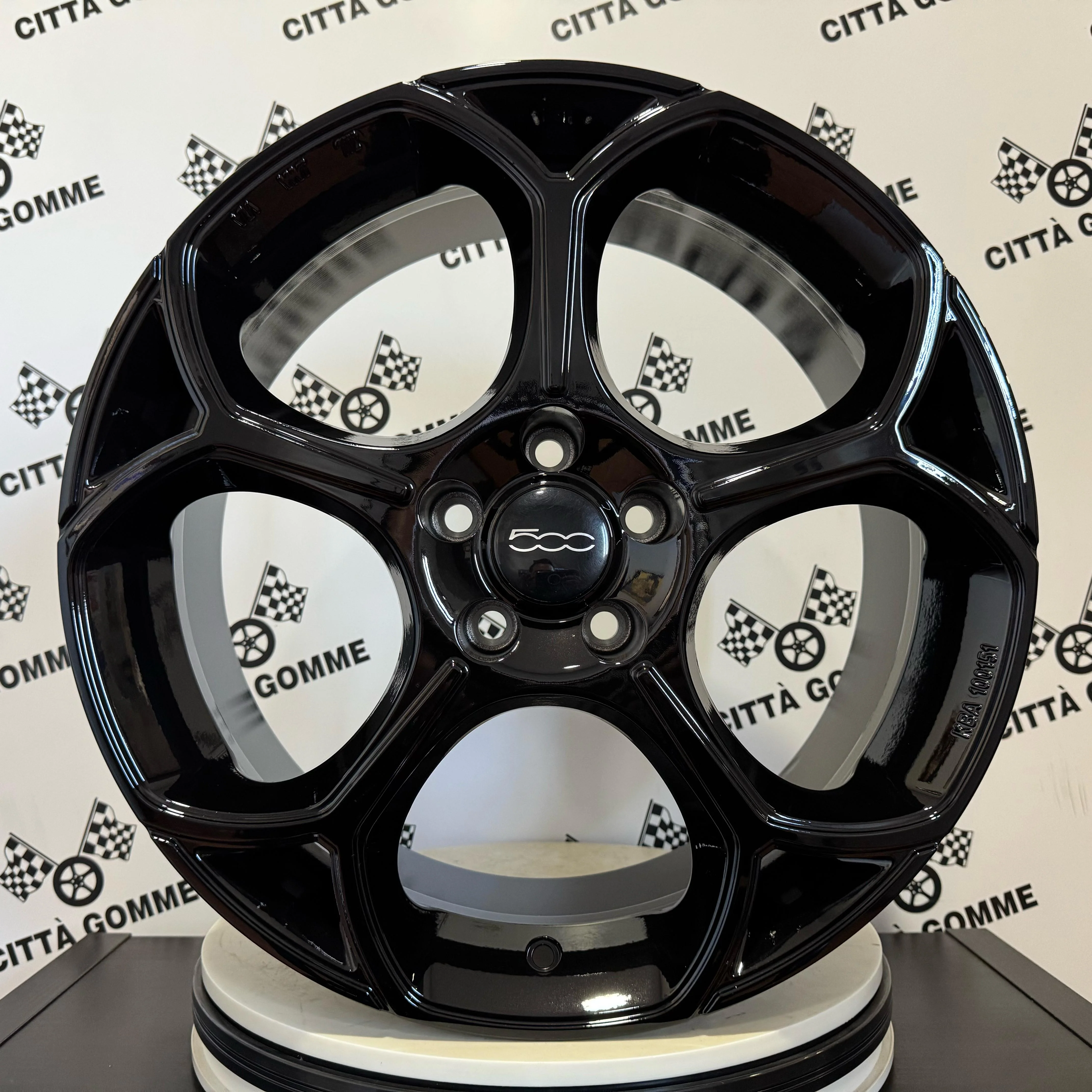 Set 4 Cerchi in lega MONZA per FIAT 500X CROMA - Image 4