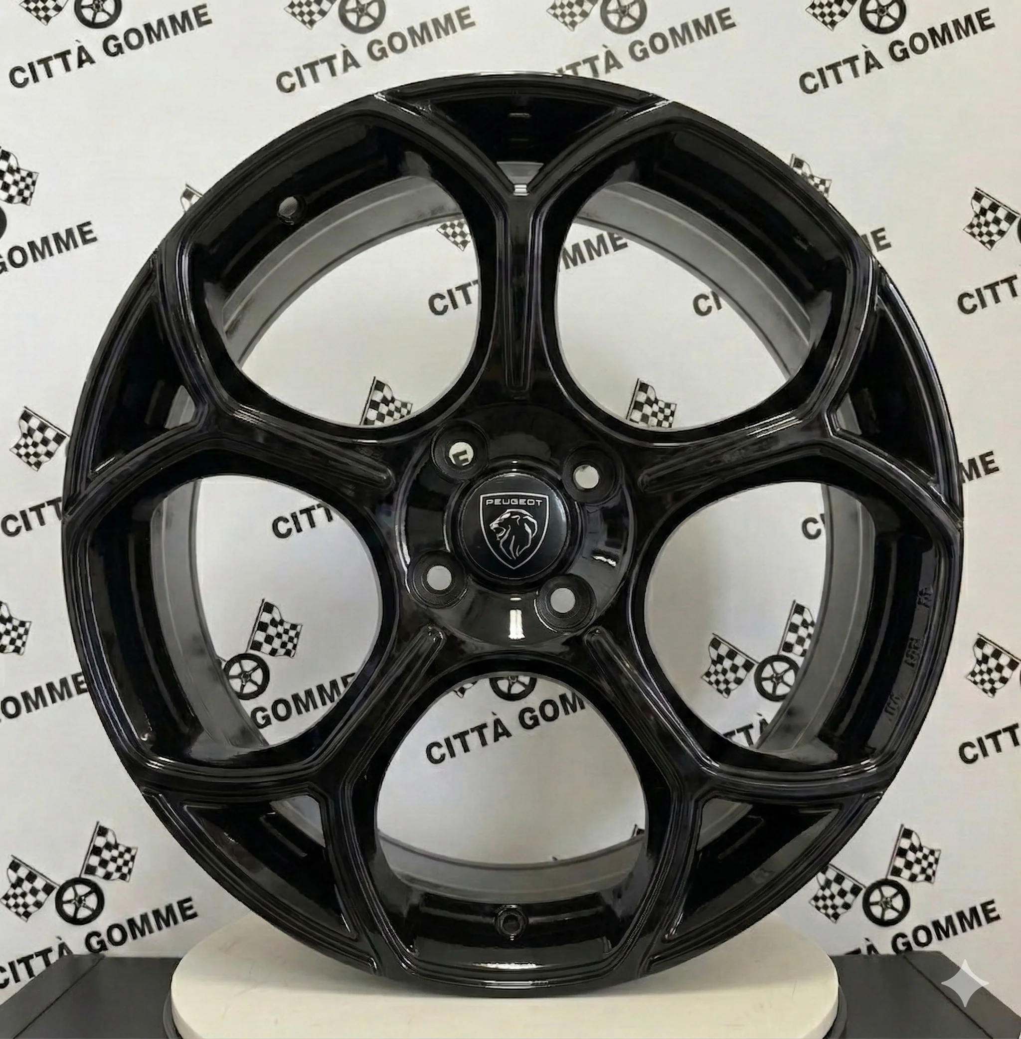 Set 4 Cerchi in lega MONZA per PEUGEOT 2008 GT LINE 208 2008 - Image 2