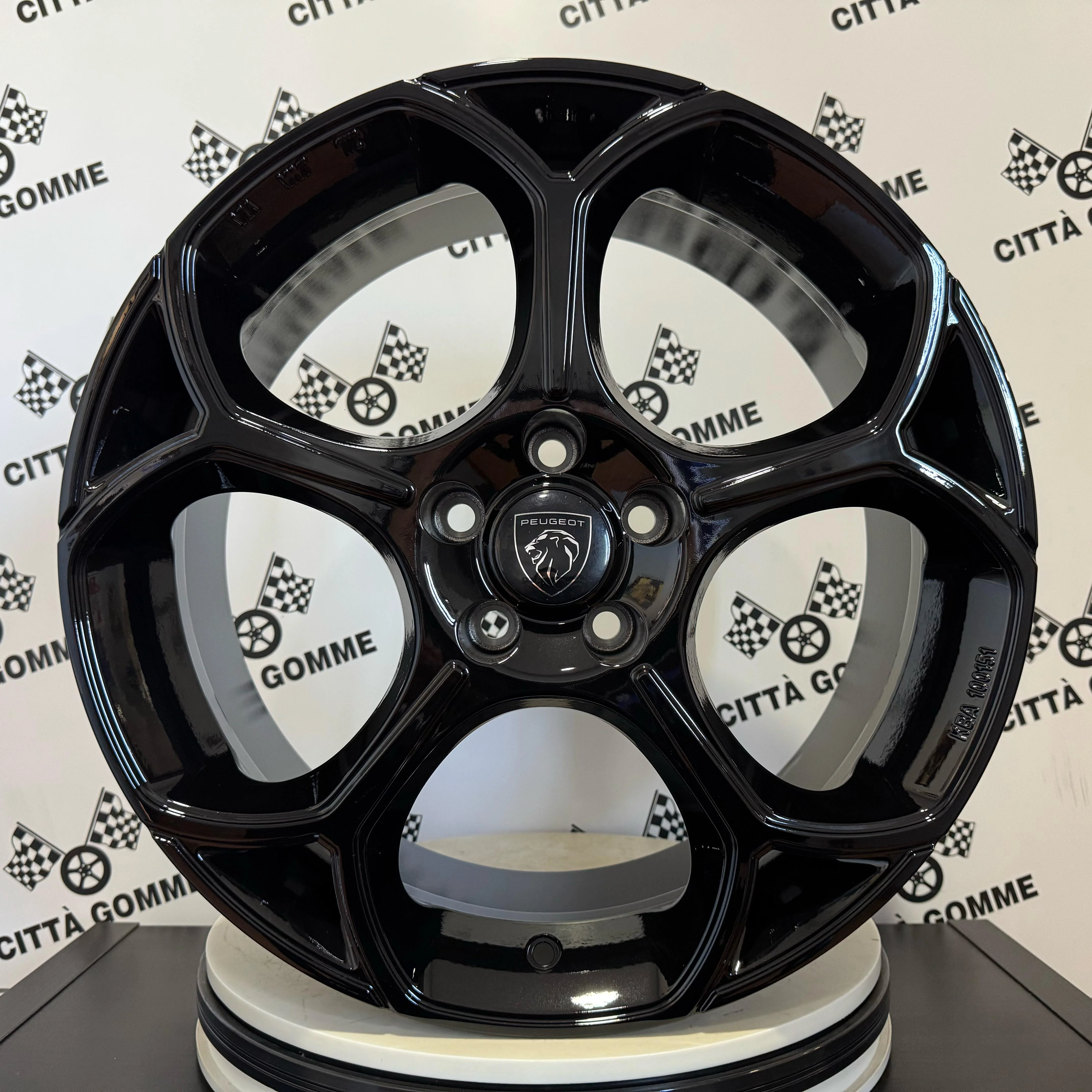 Set 4 Cerchi in lega MONZA per PEUGEOT 3008 308 407 408 5008 508 - Image 2