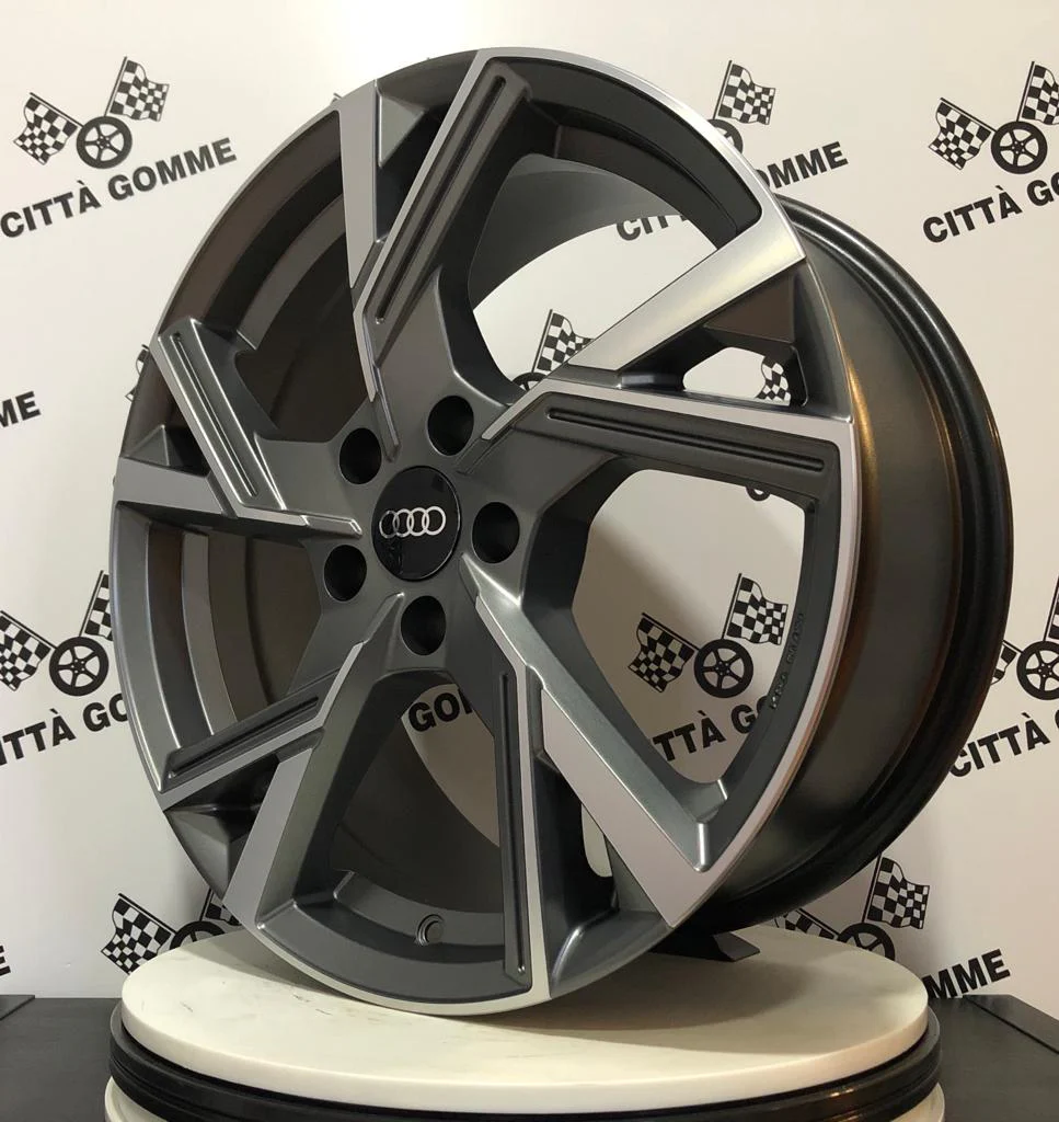 Set da 4 Cerchi in lega Angel per Audi A3 A4 A5 A6 A7 A8 TT Q2 Q3 Q5 Q7 Q8 E-Tron - Image 3