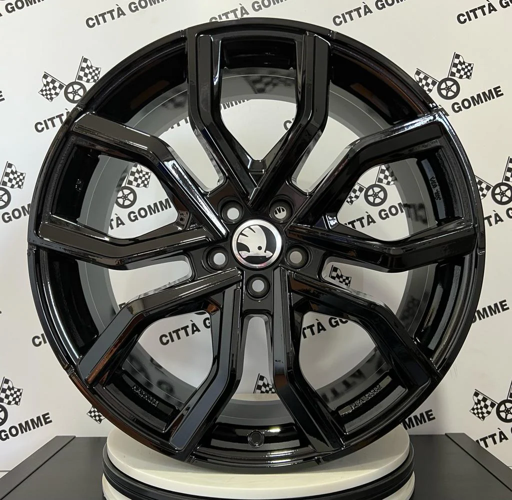 Set 4 Cerchi in lega Msw41 per Skoda Karoq Kodiaq Octavia Superb Yeti Enyaq - Image 2