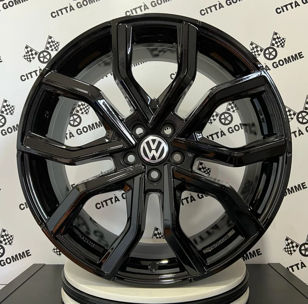 Set 4 Cerchi in lega Msw41 per Volkswagen Golf 5 6 7 8 T-Roc Tiguan Eos Touran Caddy Jetta Beetle Sharan ID3 ID4 ID6 - Image 2