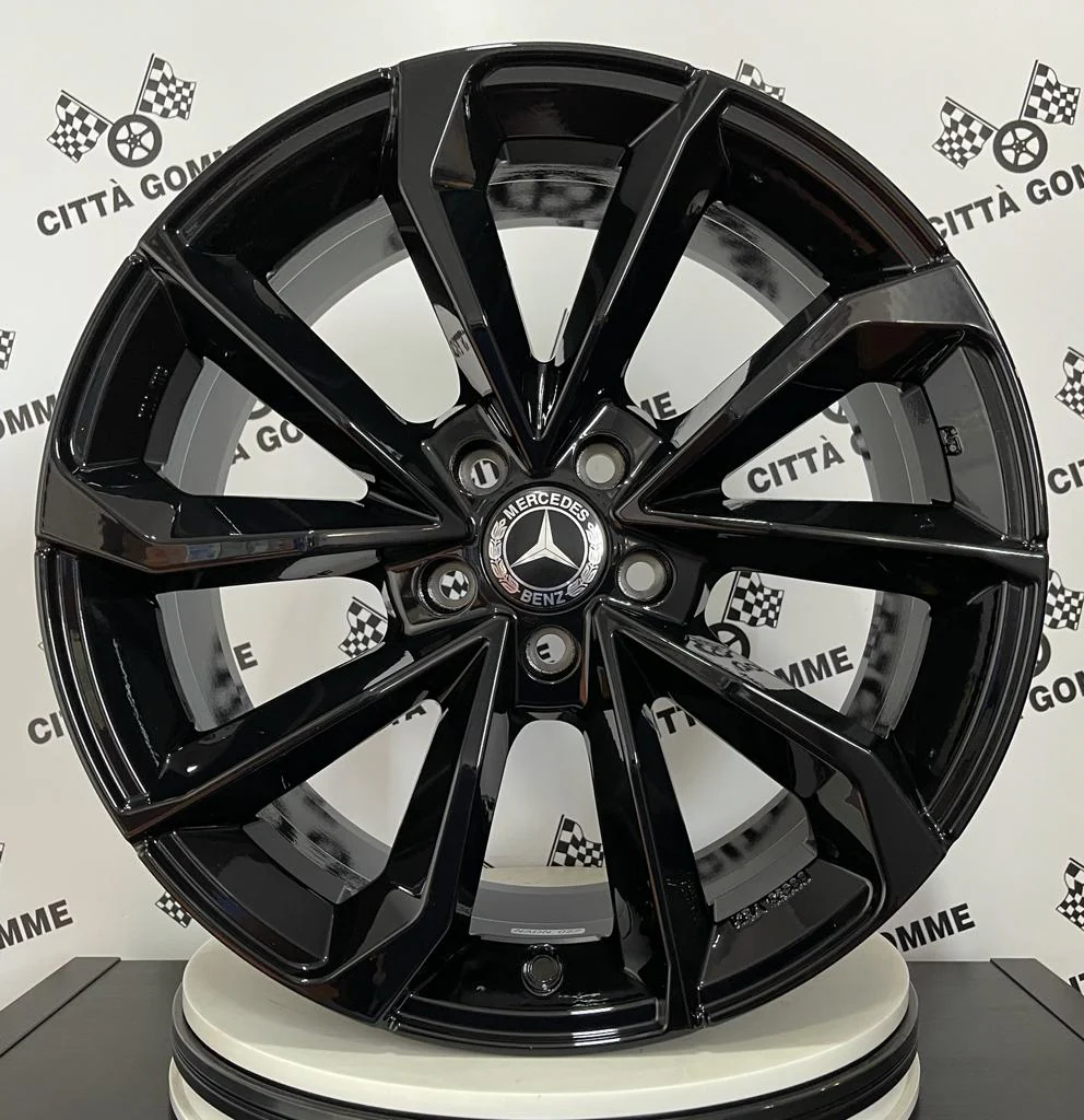 Set 4 Cerchi in lega Msw42 per Mercedes Classe A B C E CLA GLA GLB VITO GLK GLE GLC - Image 4