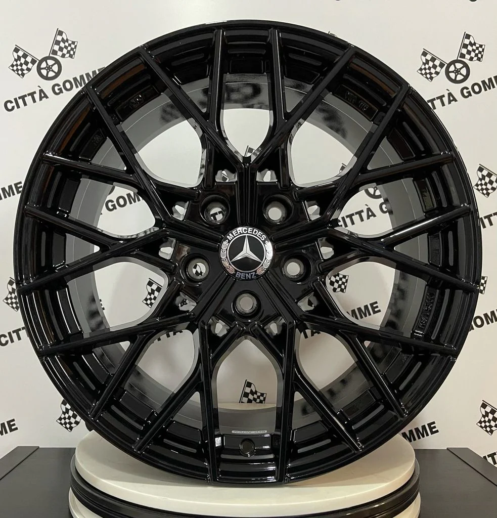 Set 4 Cerchi in lega Msw74 per Mercedes Classe A B C E CLA GLA GLB VITO GLK GLE GLC - Image 2