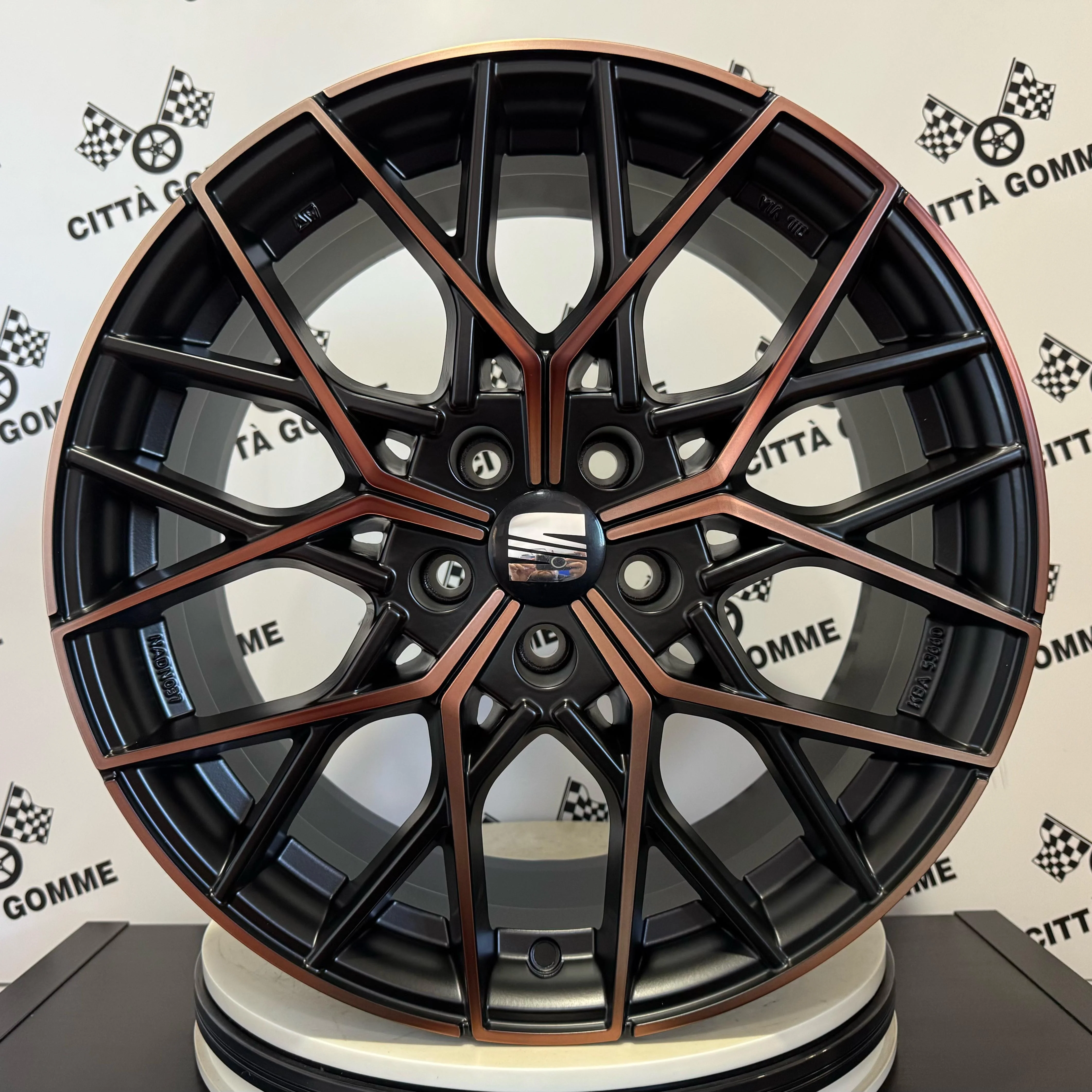 Set 4 Cerchi in lega Msw74 per Seat Alhambra Ateca Altea Exeo Leon Tarraco Cupra Formentor - Image 3