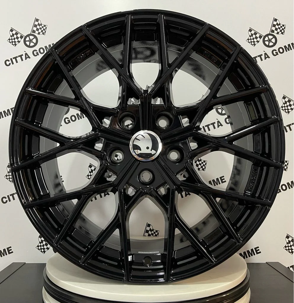 Set 4 Cerchi in lega Msw74 per Skoda Karoq Kodiaq Octavia Superb Yeti Enyaq - Image 2